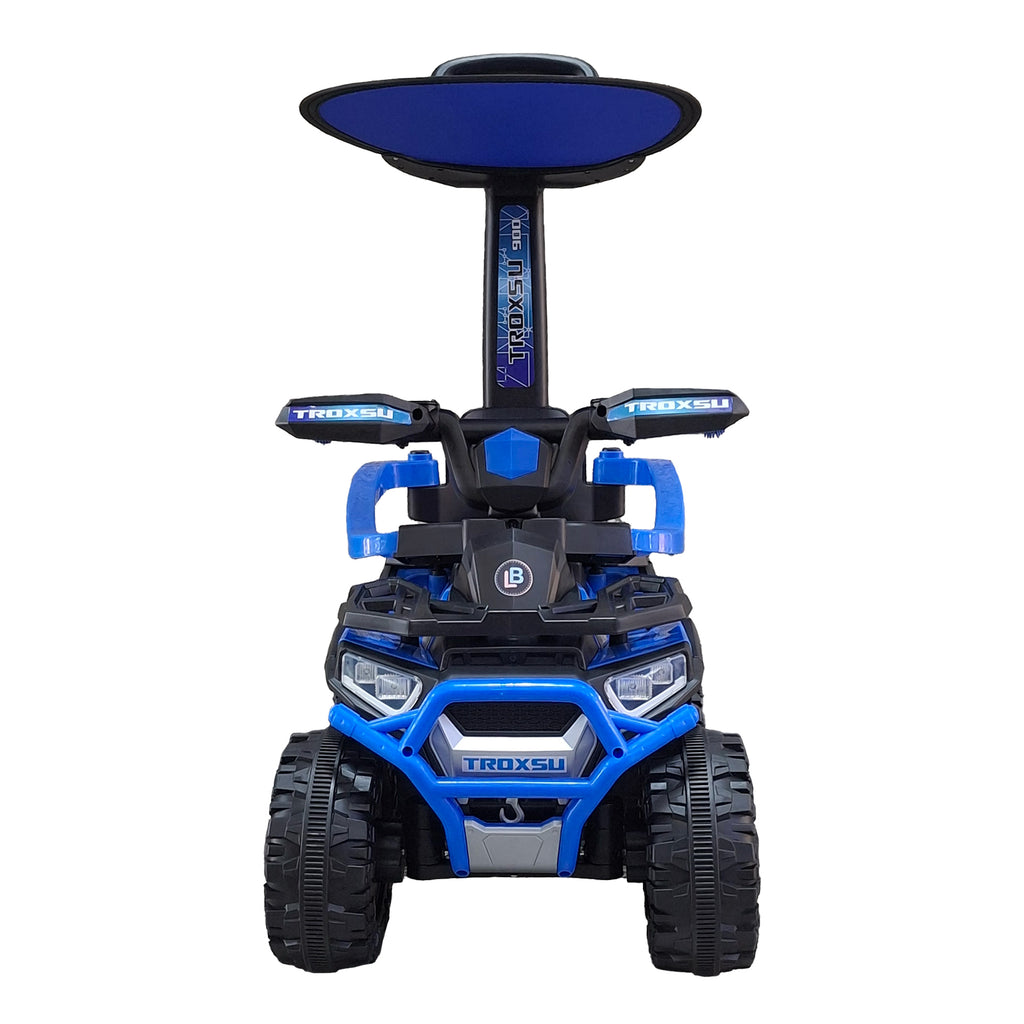 Lovely Baby Lovely Baby Troxsu Ride On Push Car - Blue - lifestyle view