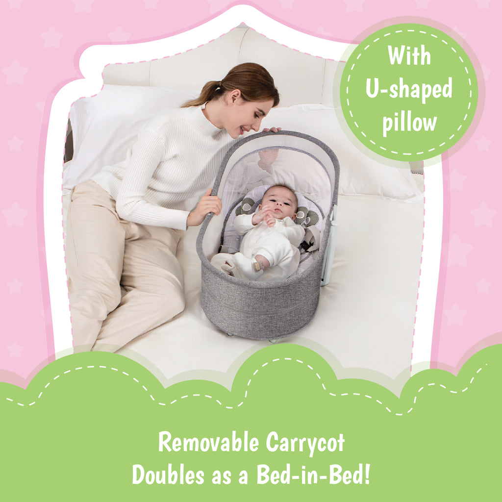 Mastela 4-in-1 Swing & Bassinet - Monkey