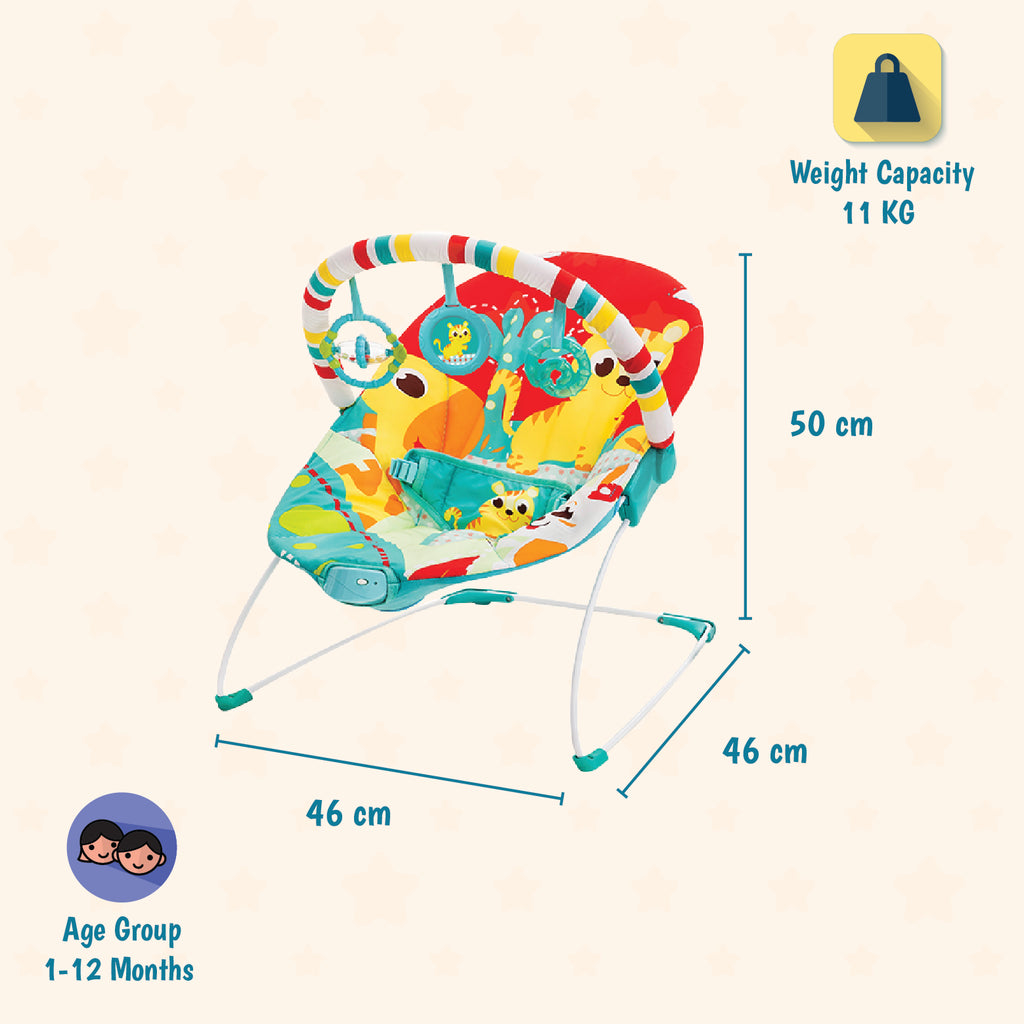 Mastela Bouncer Rocker - Red