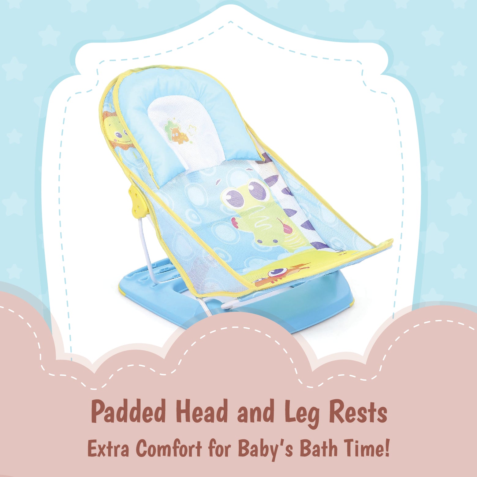 Mastela Baby Bath Chair - Blue