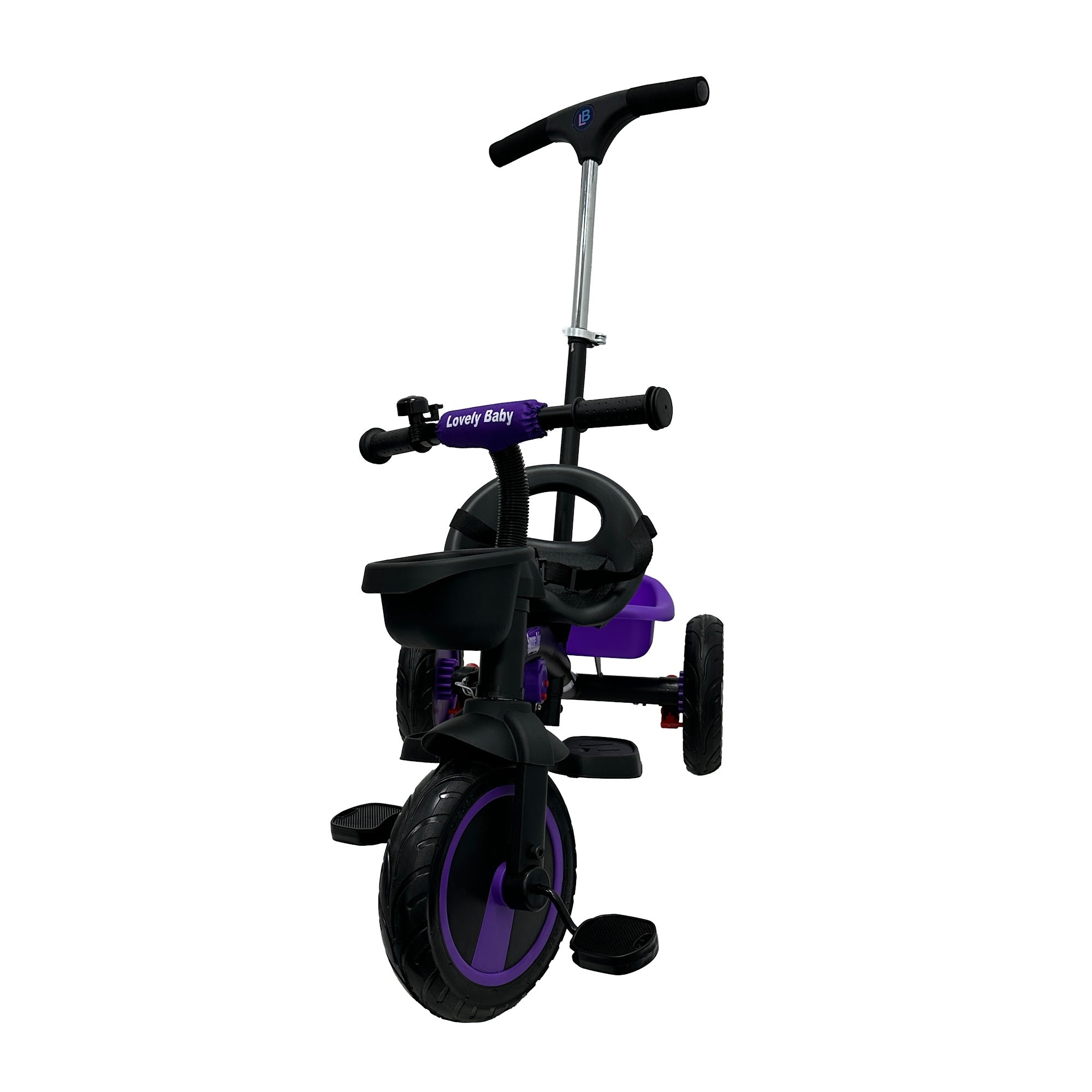 Lovely Baby Lovely Baby - Luv Lap Kids Tricycle - Purple - lifestyle view