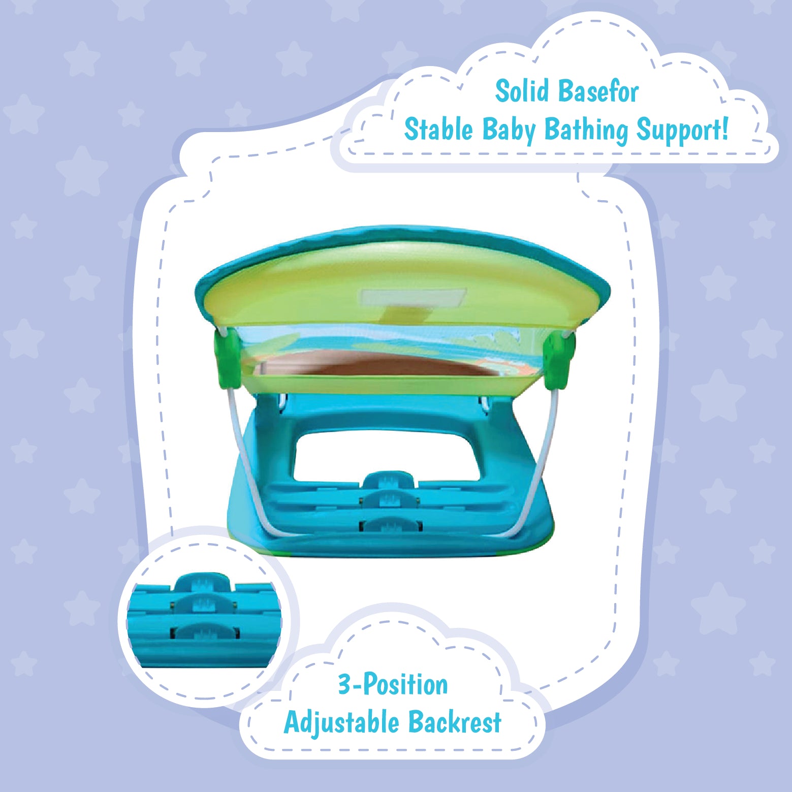 Mastela Baby Bath Chair - Green