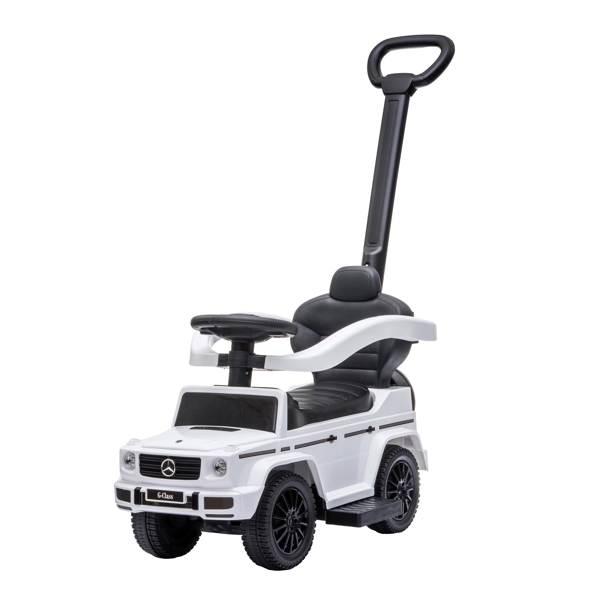 Lovely Baby Mercedes-Benz G-Class Kids Ride-On Push Car - White - product hero