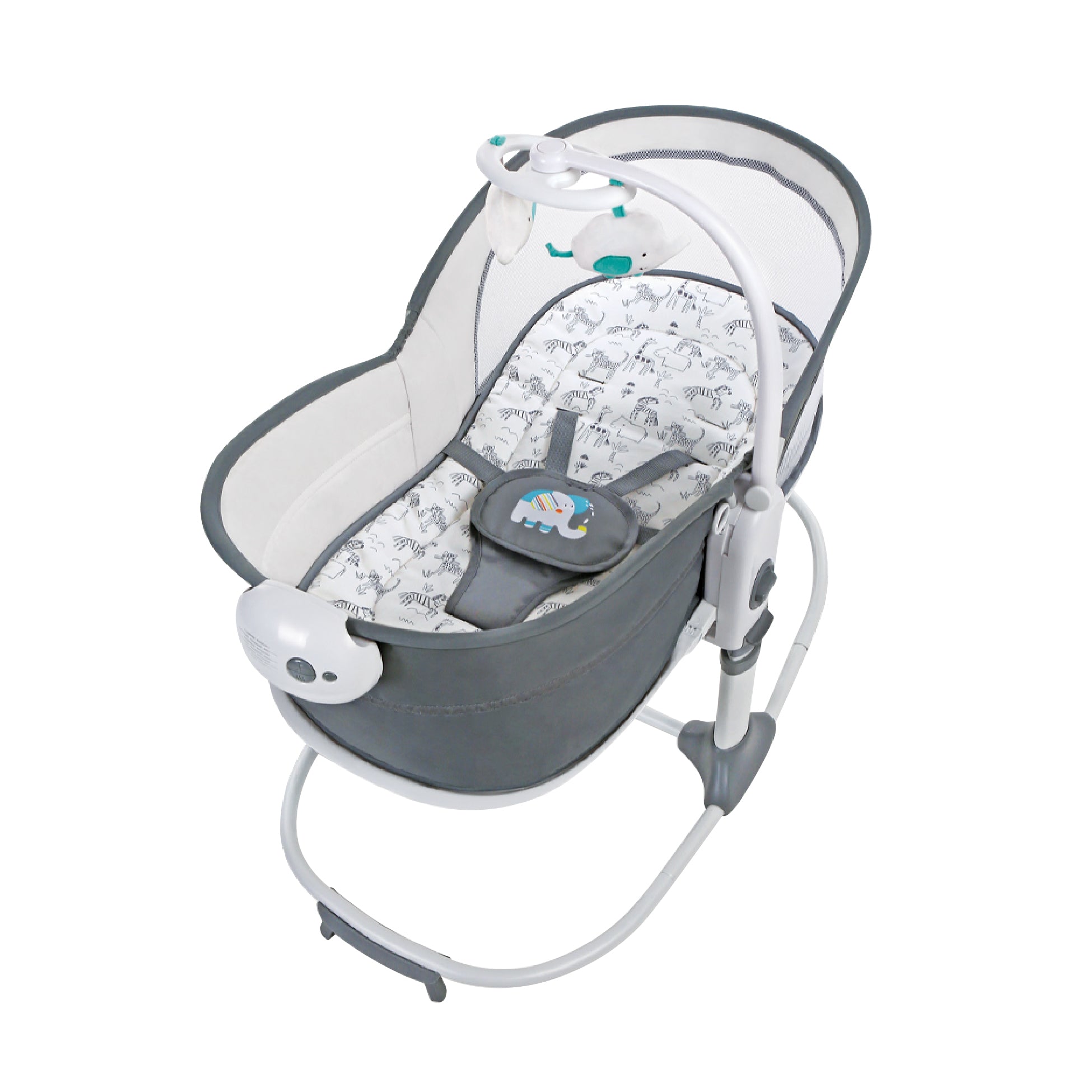 Mastela 6-in-1 Deluxe Multi-Functional Bassinet - White