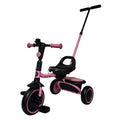 Lovely Baby Lovely Baby Tricycle for Kids Trike with Adjustable Handle, EVA Wheels, Seat Belt & Rear Basket, Steel Frame for Children Age 1 to 3 Years - Pink - product hero
