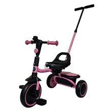 Lovely Baby Lovely Baby Tricycle for Kids Trike with Adjustable Handle, EVA Wheels, Seat Belt & Rear Basket, Steel Frame for Children Age 1 to 3 Years - Pink - product hero