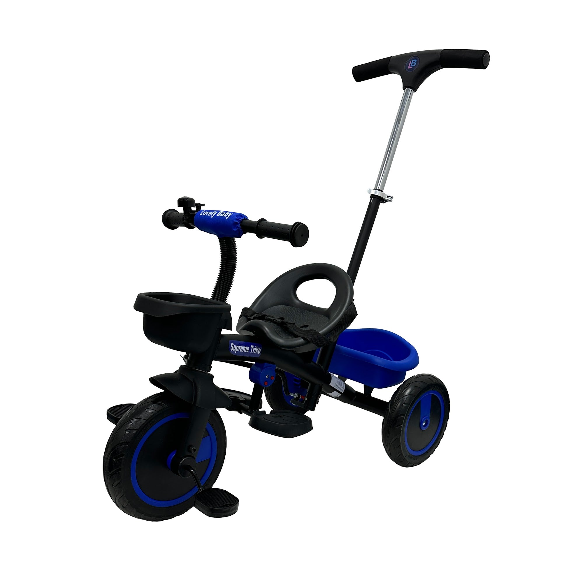 Lovely Baby Lovely Baby - Luv Lap Kids Tricycle - Blue - alternate angle