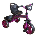 Lovely Baby Lovely Baby Smart Kids Tricycle with LED Lights, Music & Safety Seat Belt - Purple - product hero