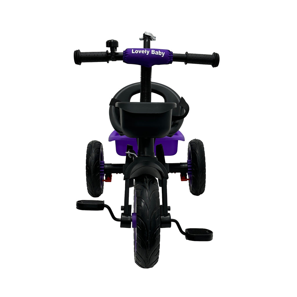 Lovely Baby Lovely Baby - Luv Lap Kids Tricycle - Purple - dimensions and contents