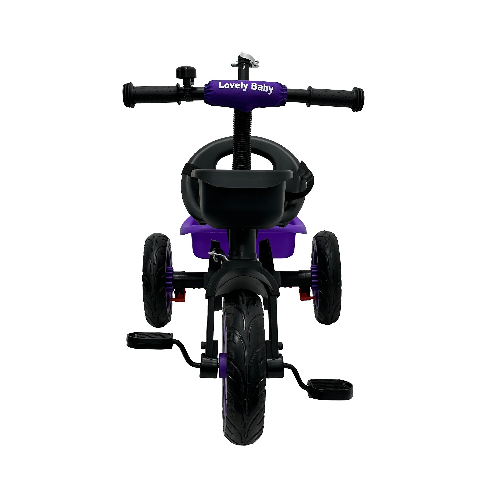 Lovely Baby Lovely Baby - Luv Lap Kids Tricycle - Purple - dimensions and contents