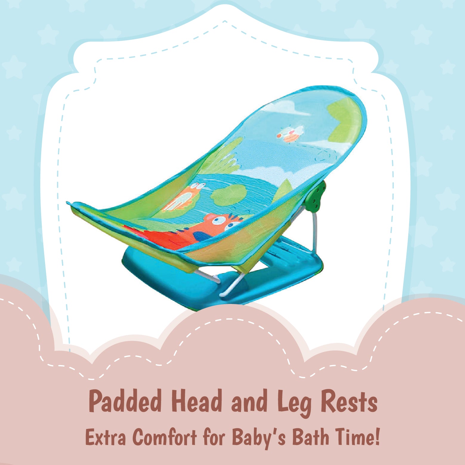 Mastela Baby Bath Chair - Green