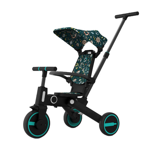 Lovely Baby Lovely Baby 7-in-1 Kids Tricycle - Yellow - product hero