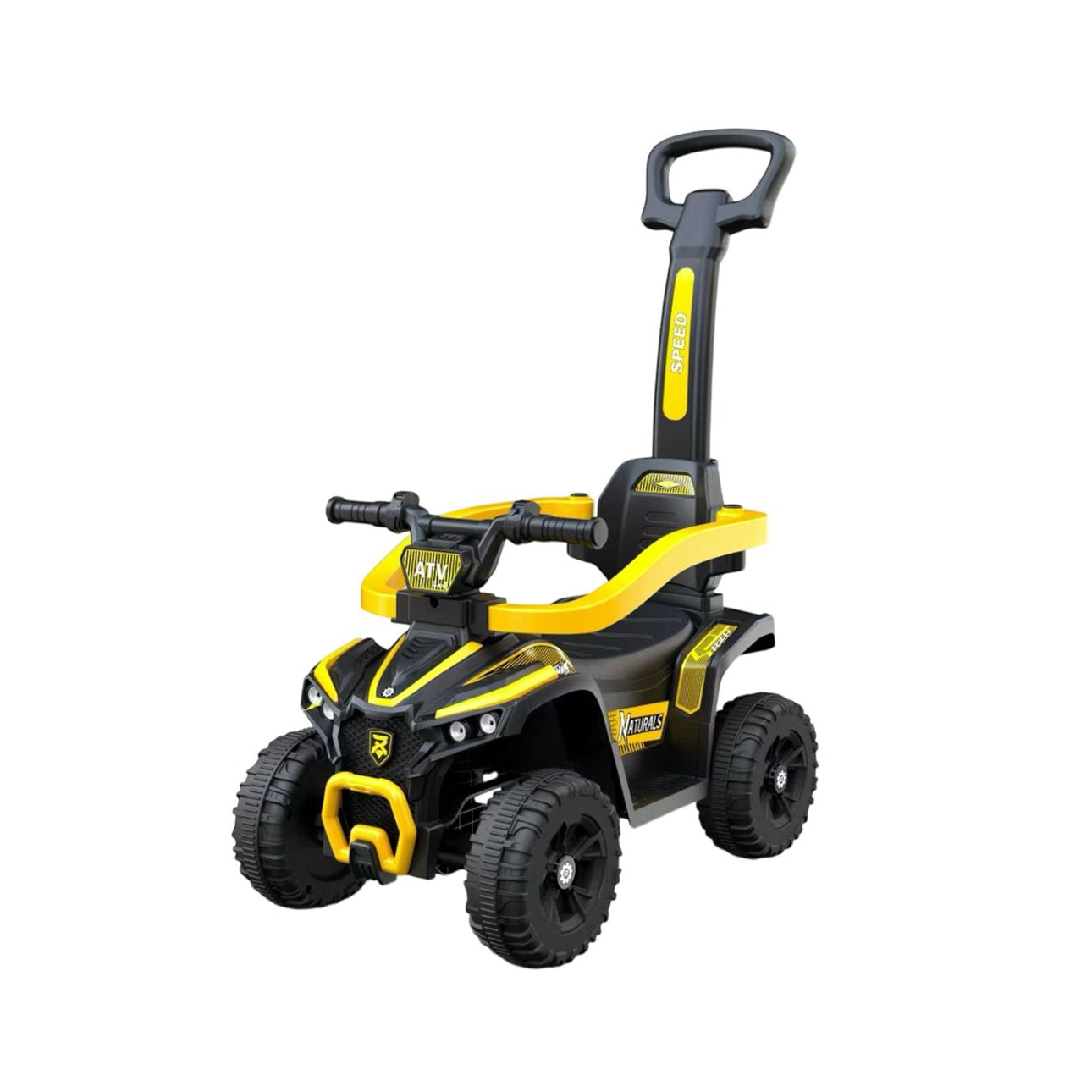 Lovely Baby Lovely Baby Kids Ride-On ATV Push Car - Yellow - product hero