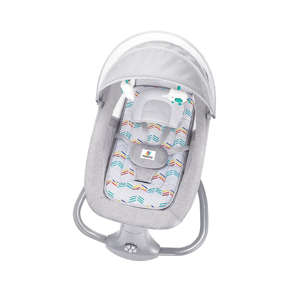 Mastela 3 In 1 Deluxe Multi-Functional Swing & Bassinet - Grey