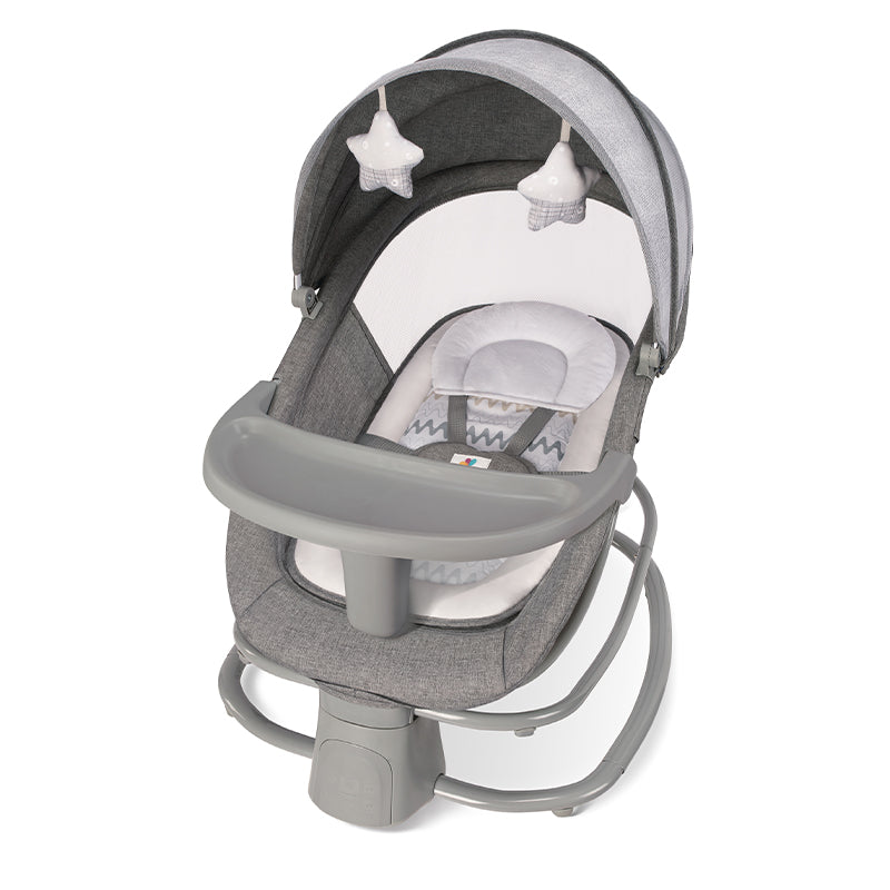 Mastela 4-in-1 Baby Rocking Chair - Dark Grey