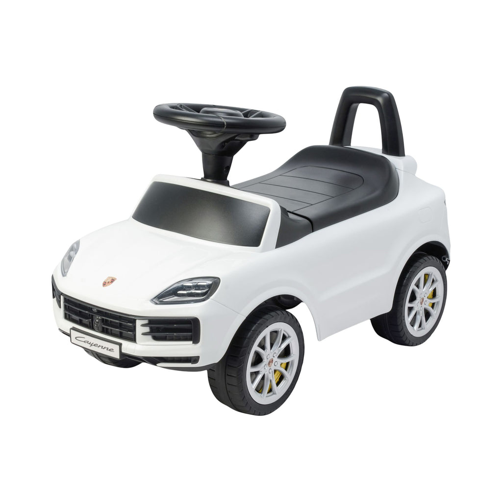 Lovely Baby Porsche Cayenne Kids Ride On Car - White - product hero