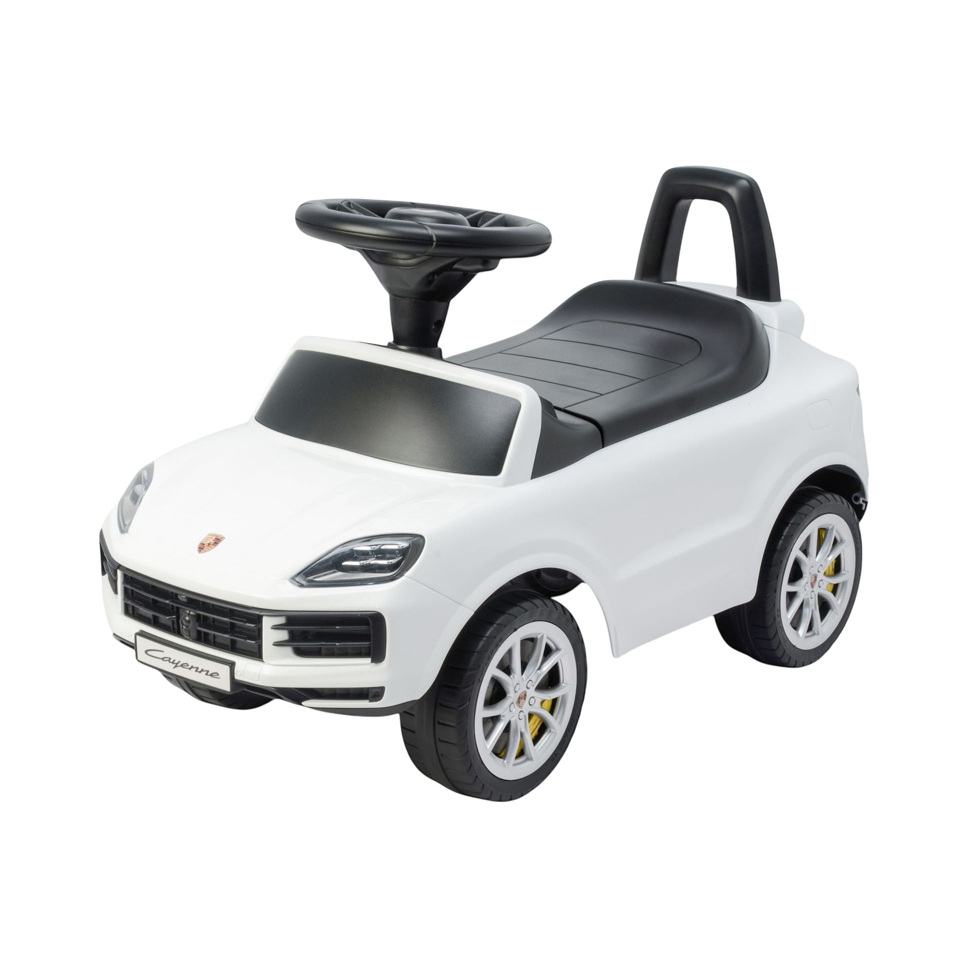 Lovely Baby Porsche Cayenne Kids Ride On Car - White - product hero