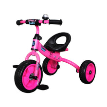 Lovely Baby Lovely Baby Ergonomic Toddler Tricycle with Durable Steel Frame - Pink - product hero