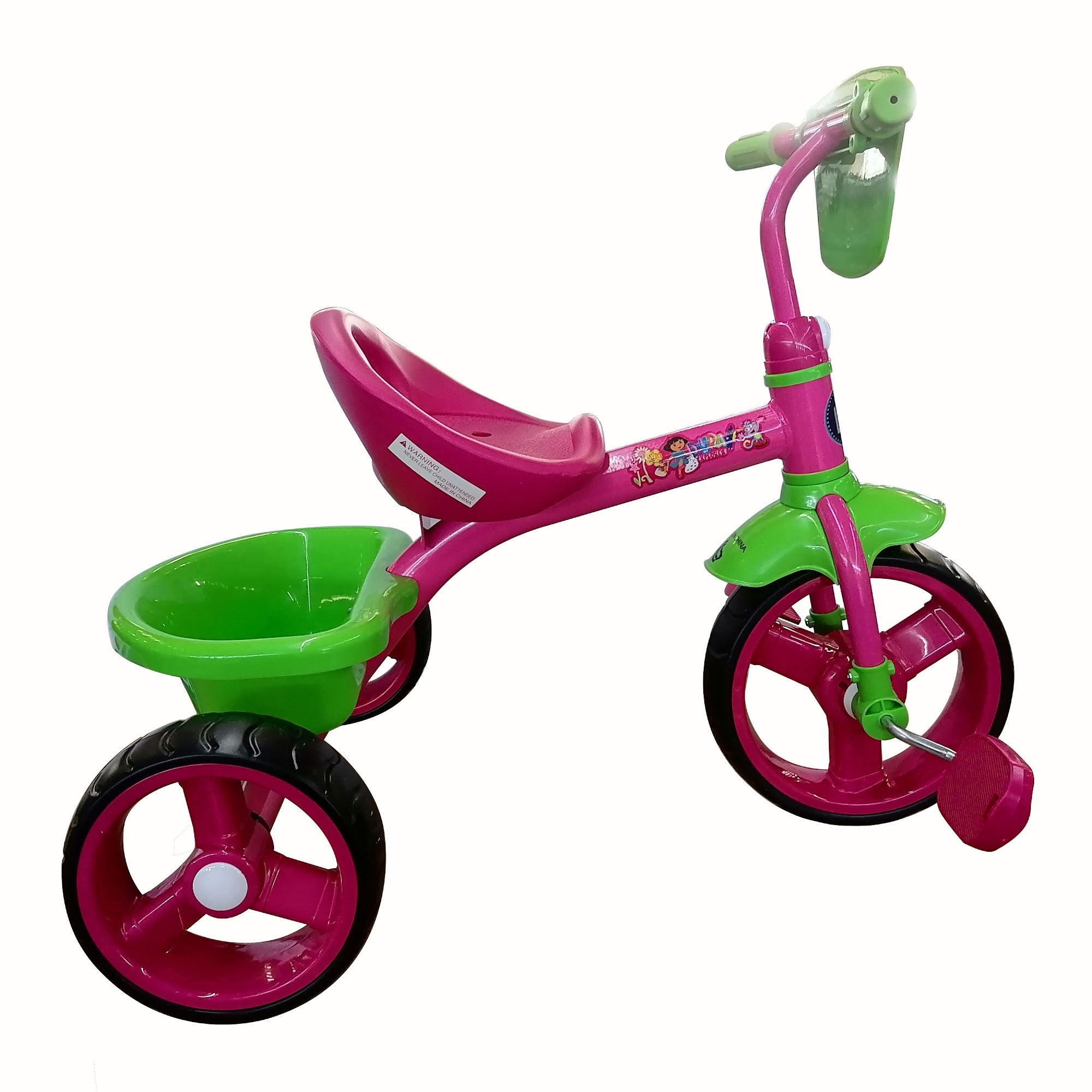 Lovely Baby Lovely Baby Dora The Explorer Tricycle for Kids - Pink - alternate angle