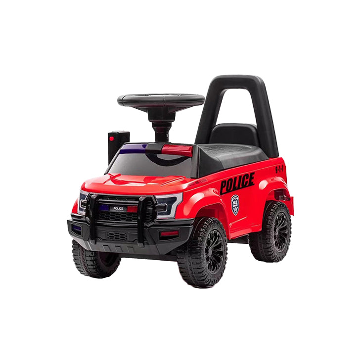 Lovely Baby Lovely Baby Police Patrol Kids Ride-On Push Car - Red - alternate angle