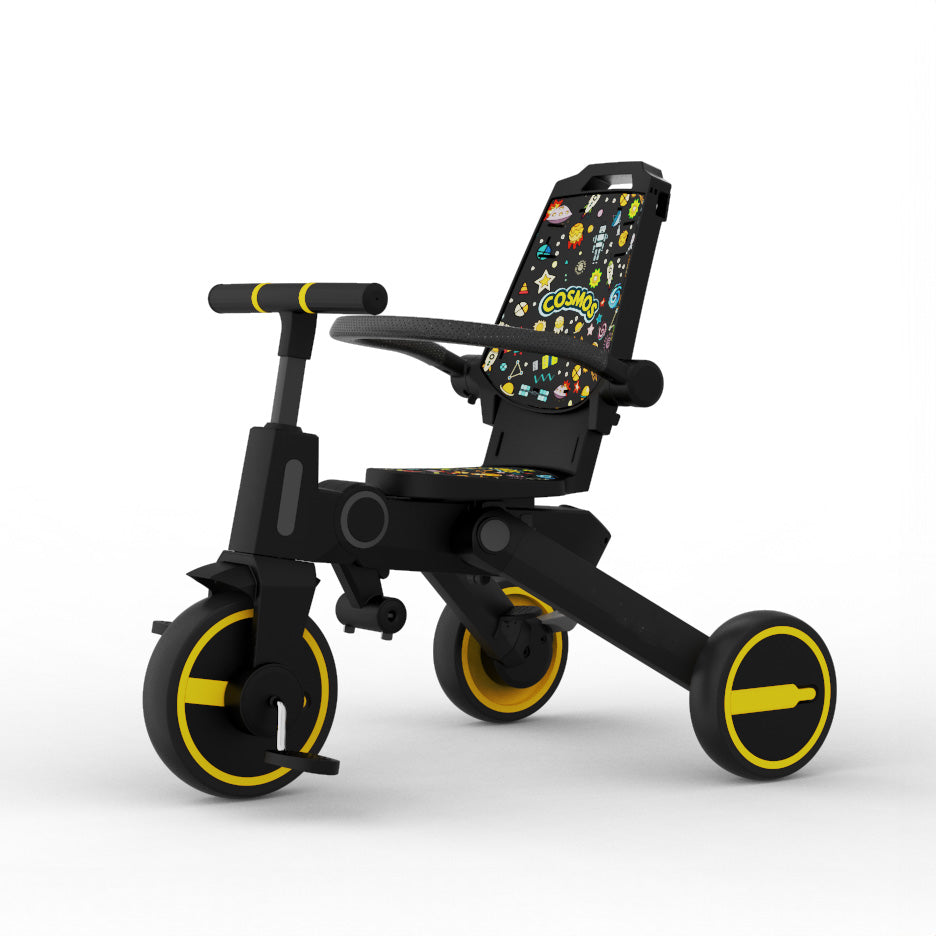 Lovely Baby Lovely Baby 7-in-1 Kids Tricycle - Yellow - additional view 7