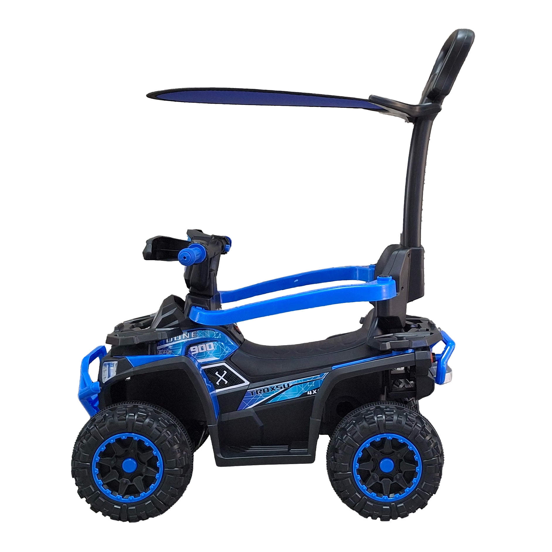 Lovely Baby Lovely Baby Troxsu Ride On Push Car - Blue - alternate angle