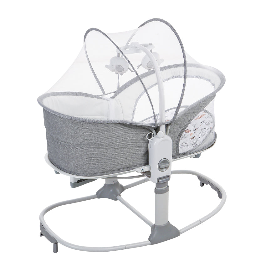Mastela 6-in-1 Deluxe Multi-Functional Bassinet - Grey