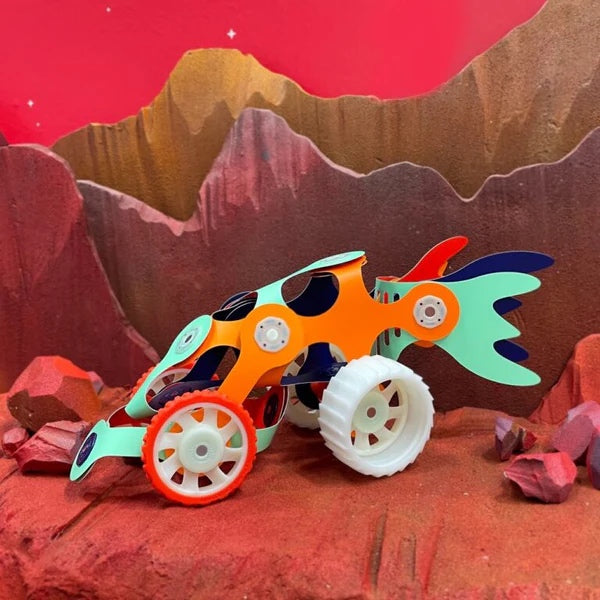 Clixo Mars Rovers Pack - 30 Piece Magnetic Building Set