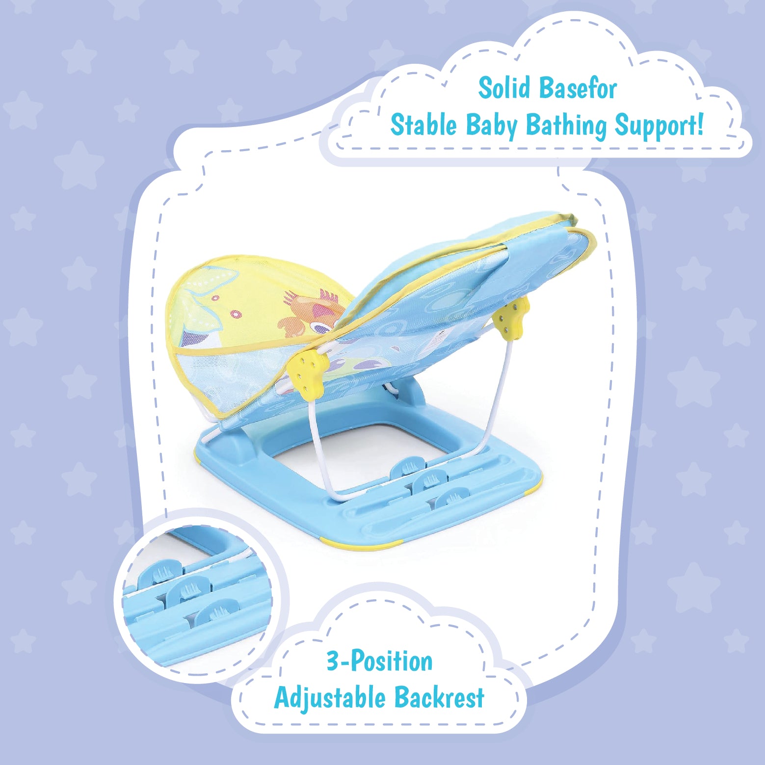 Mastela Baby Bath Chair - Blue