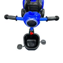 Lovely Baby Lovely Baby 2-Seater Kids Tricycle with Interactive Lights & Music - Blue - product hero