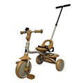 Lovely Baby Lovely Baby Tricycle for Kids Trike with Adjustable Handle, EVA Wheels, Seat Belt & Rear Basket, Steel Frame for Children Age 1 to 3 Years - Yellow - product hero