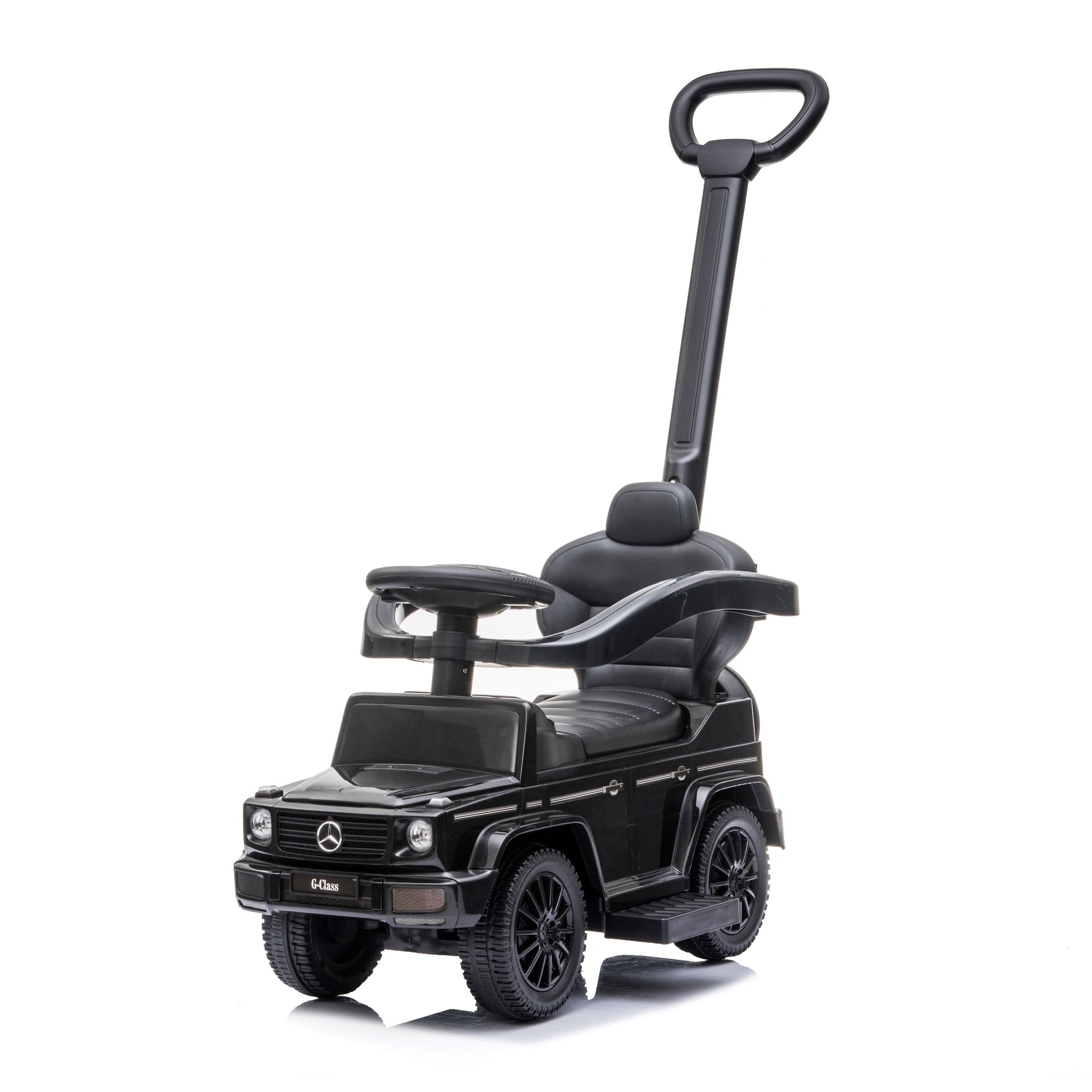 Lovely Baby Mercedes-Benz G-Class Kids Ride-On Push Car - Black - alternate angle