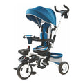 Lovely Baby Lovely Baby Multi-Functional Kids Tricycle with 360° Rotating Seat & Canopy - Blue - product hero