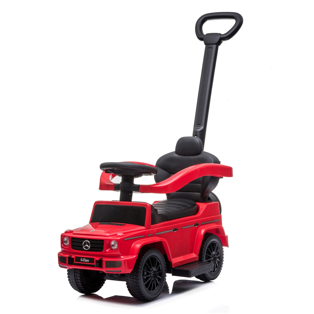 Lovely Baby Mercedes-Benz G-Class Kids Ride-On Push Car - Red - alternate angle