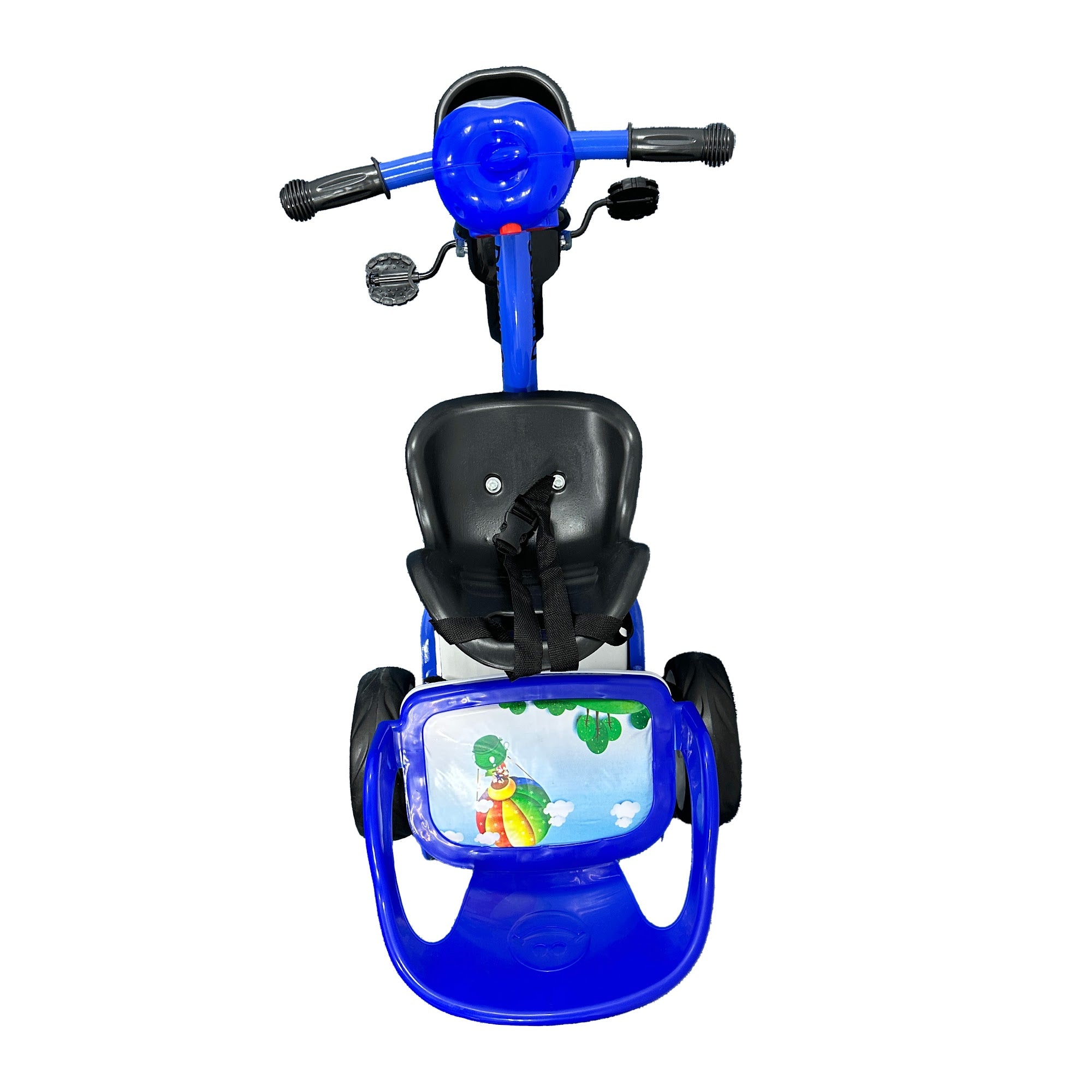 Lovely Baby Lovely Baby 2-Seater Kids Tricycle with Interactive Lights & Music - Blue - additional view 5