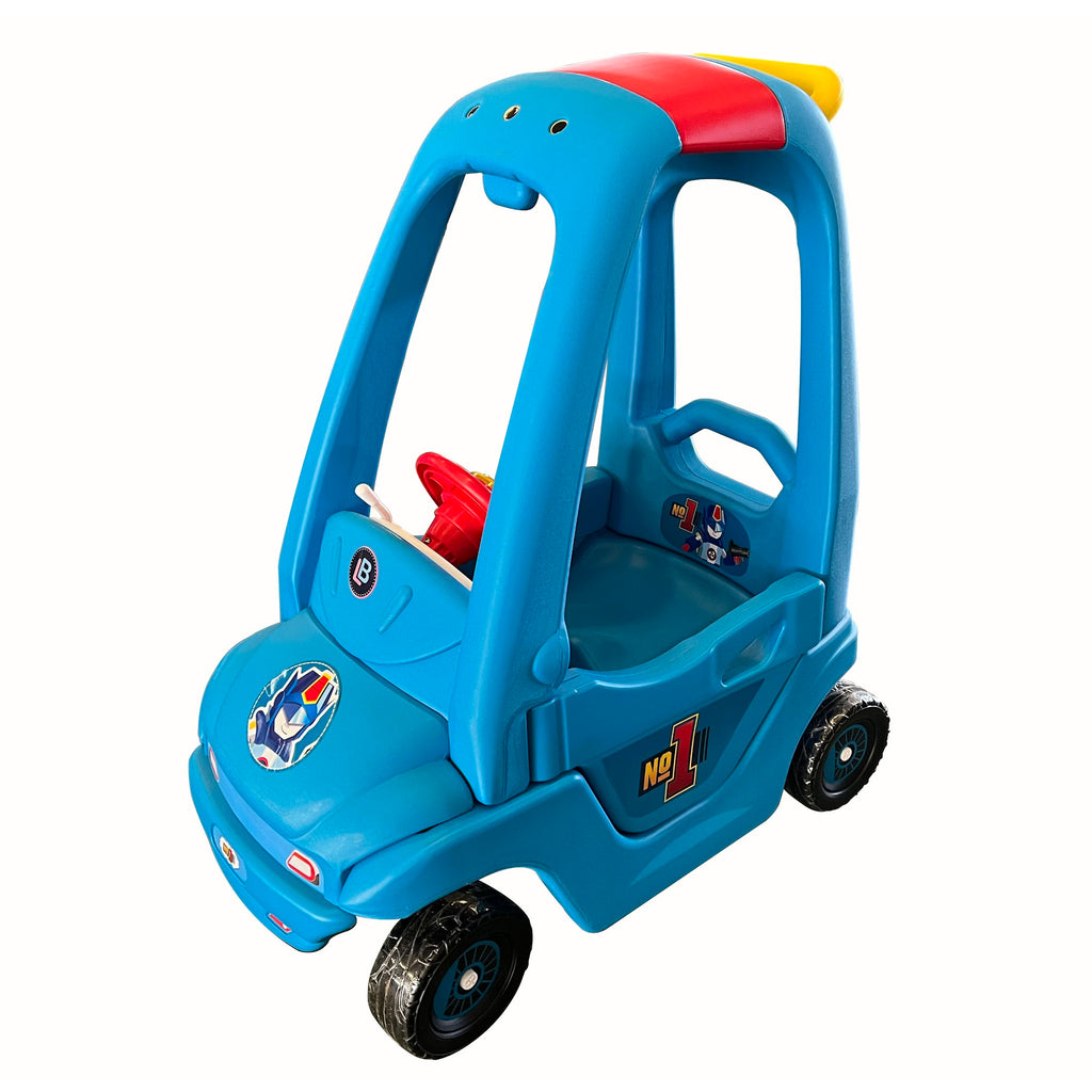 Lovely Baby Lovely Baby Cozy Coupe Ride-On Car - Blue - product hero