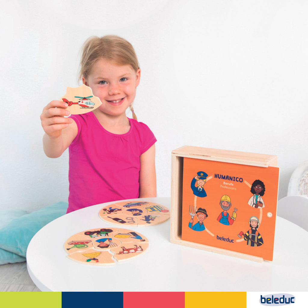 Humanico Matching Puzzle - Professions - Image 8