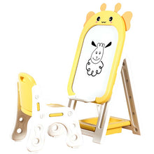 Lovely Baby Drawing Board & Chair - Yellow