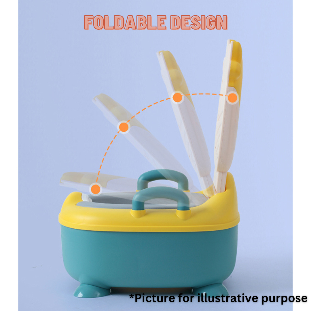Potty Training Seat - Cow Pink/Blue - Image 7
