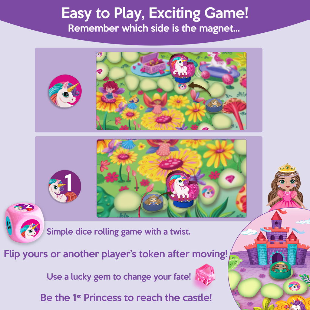 Chalk & Chuckles The Princess Race - Board Game (Ages 4 to 8) - Image 5