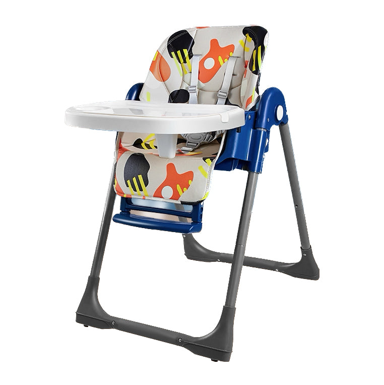 Lovely Baby Graffiti High Chair - Blue