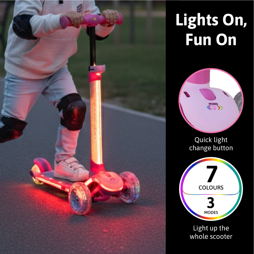 M8 Kids Scooter - Pink - Image 4