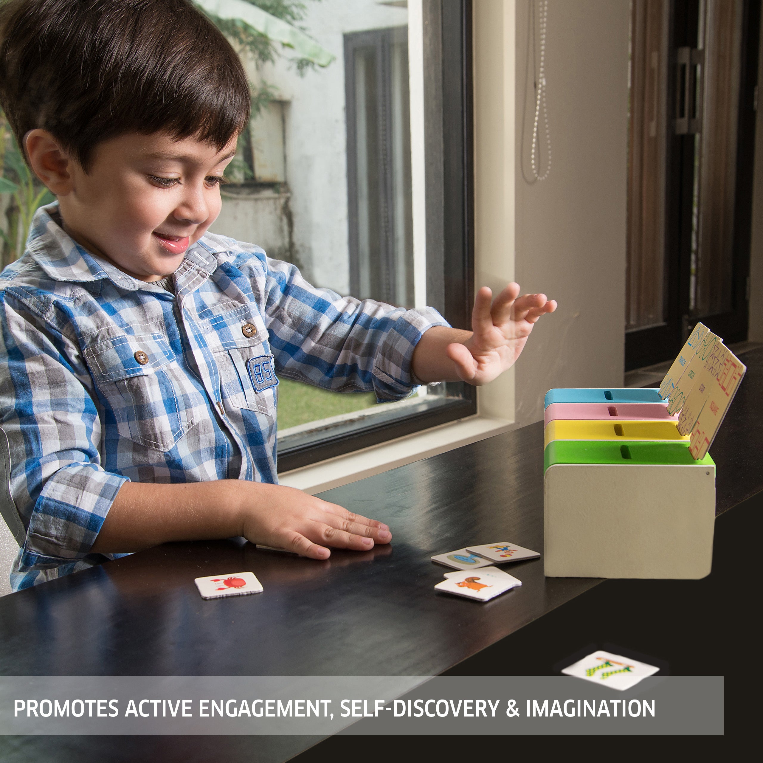 Chalk & Chuckles Sort in the Box - Learning Game (Ages 3+) - Image 3