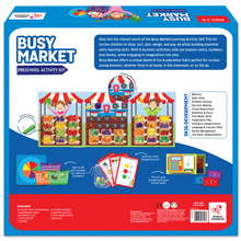 Chalk & Chuckles Busy Market - Learning Game (Ages 3 to 6) - Image 2