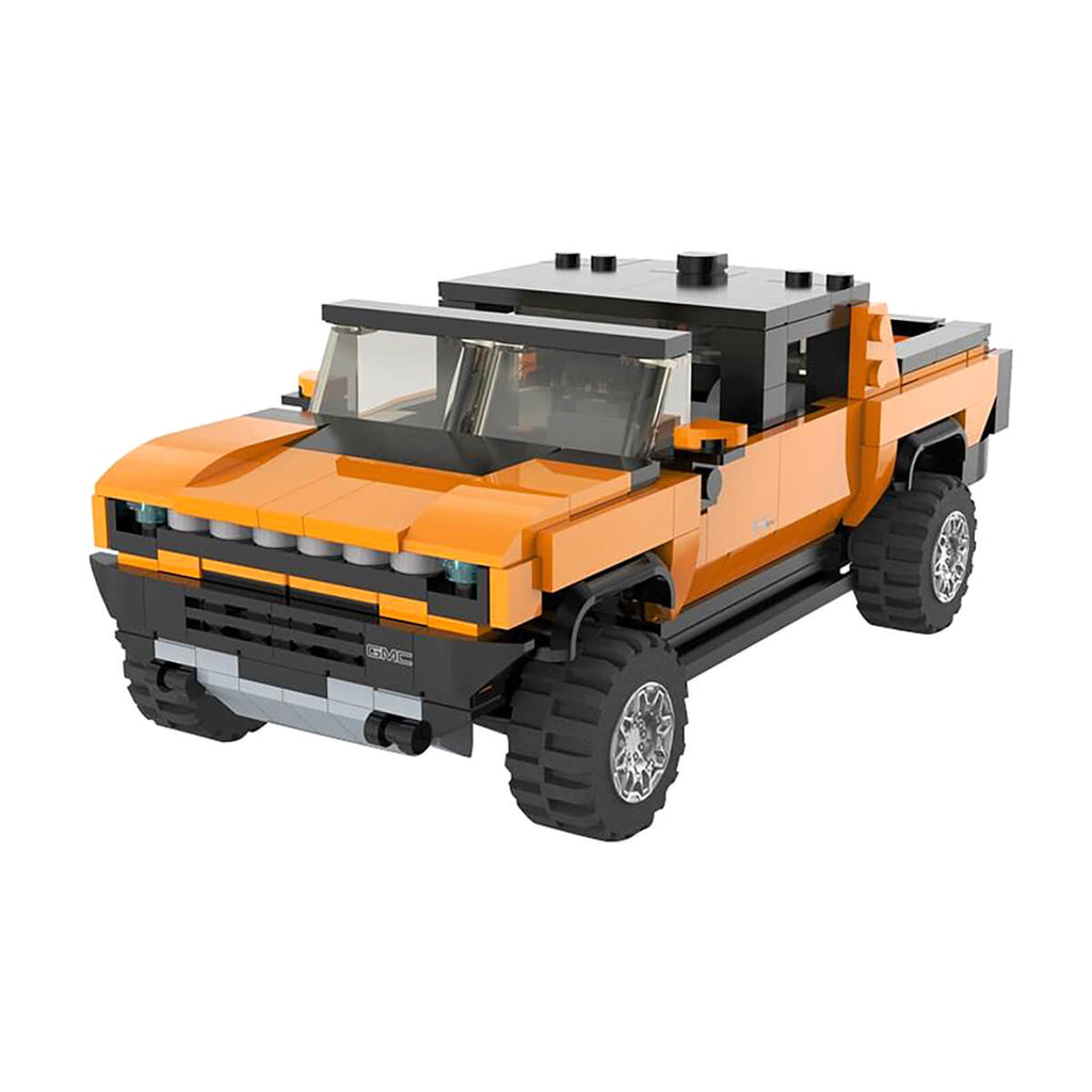 Rastar Bricks - Hummer EV Orange - 431 Pieces - Image 2
