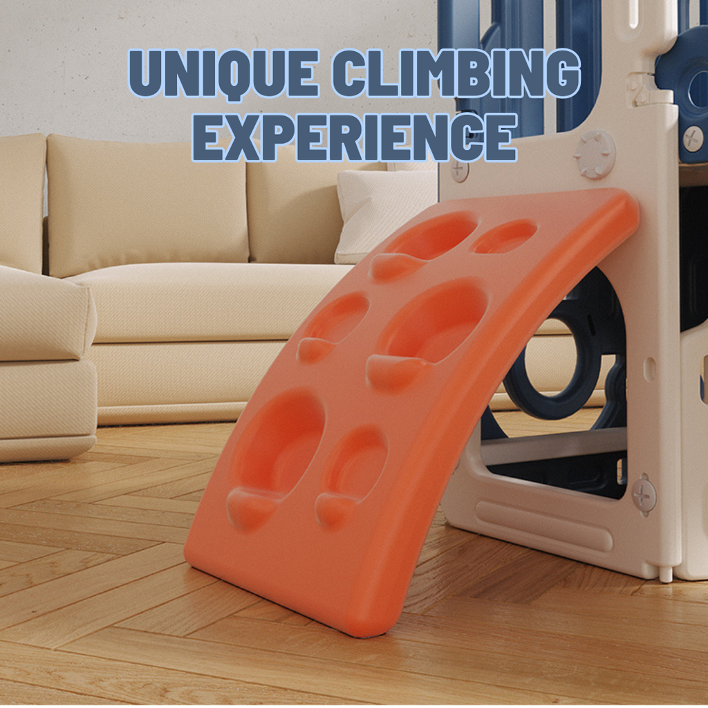 Slide w/ Climbing Wall - Blue - Image 3