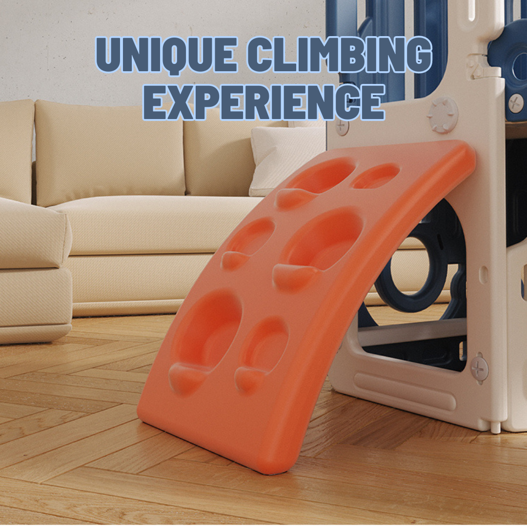 Slide w/ Climbing Wall - Blue - Image 3