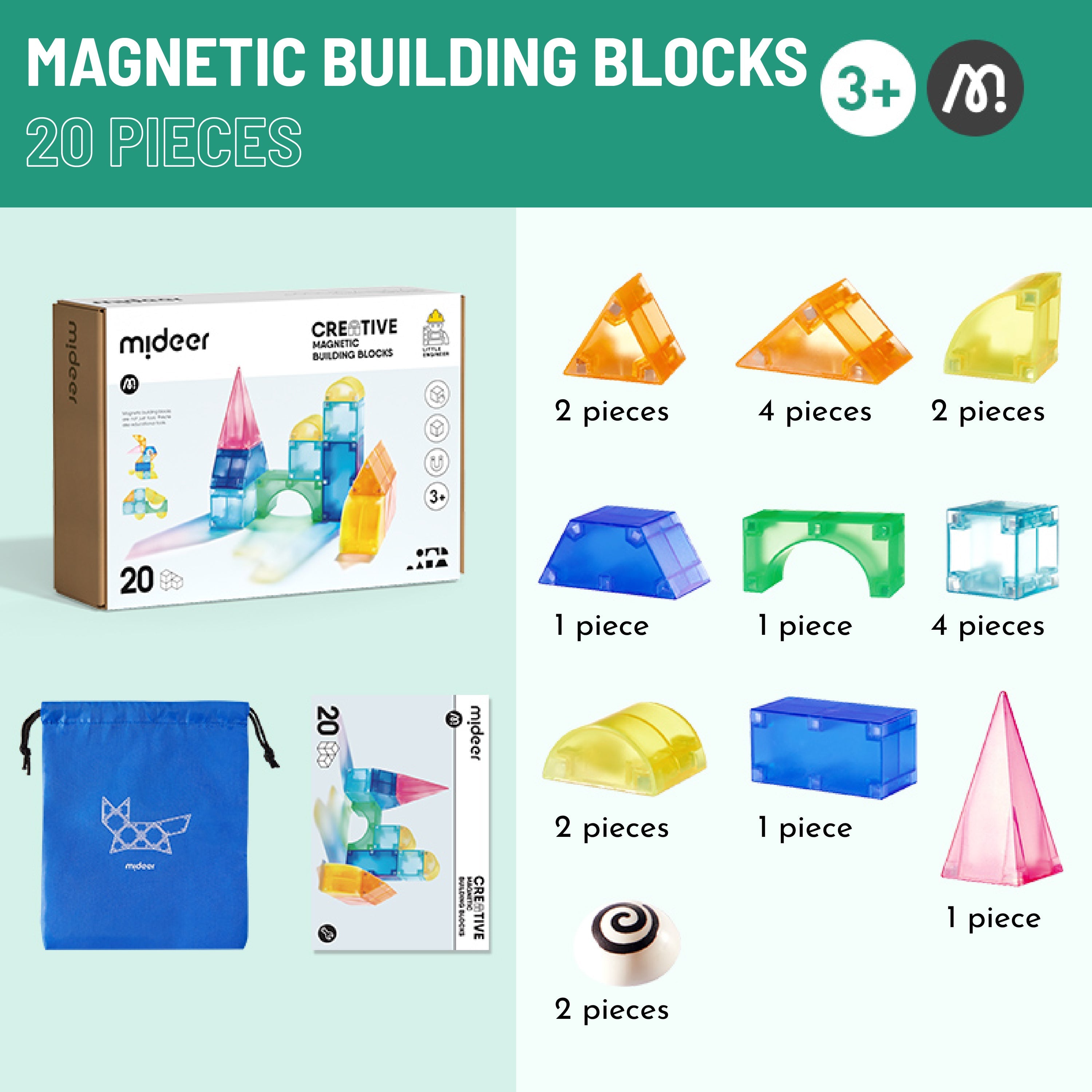 20pcs