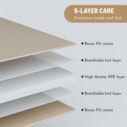 Indoor Soft Play Foam Mat - Brown - Image 6
