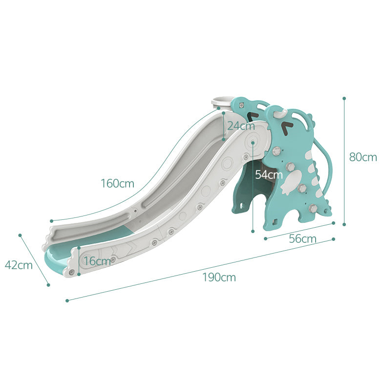 Lovely Baby Dinosaur Slide - Teal